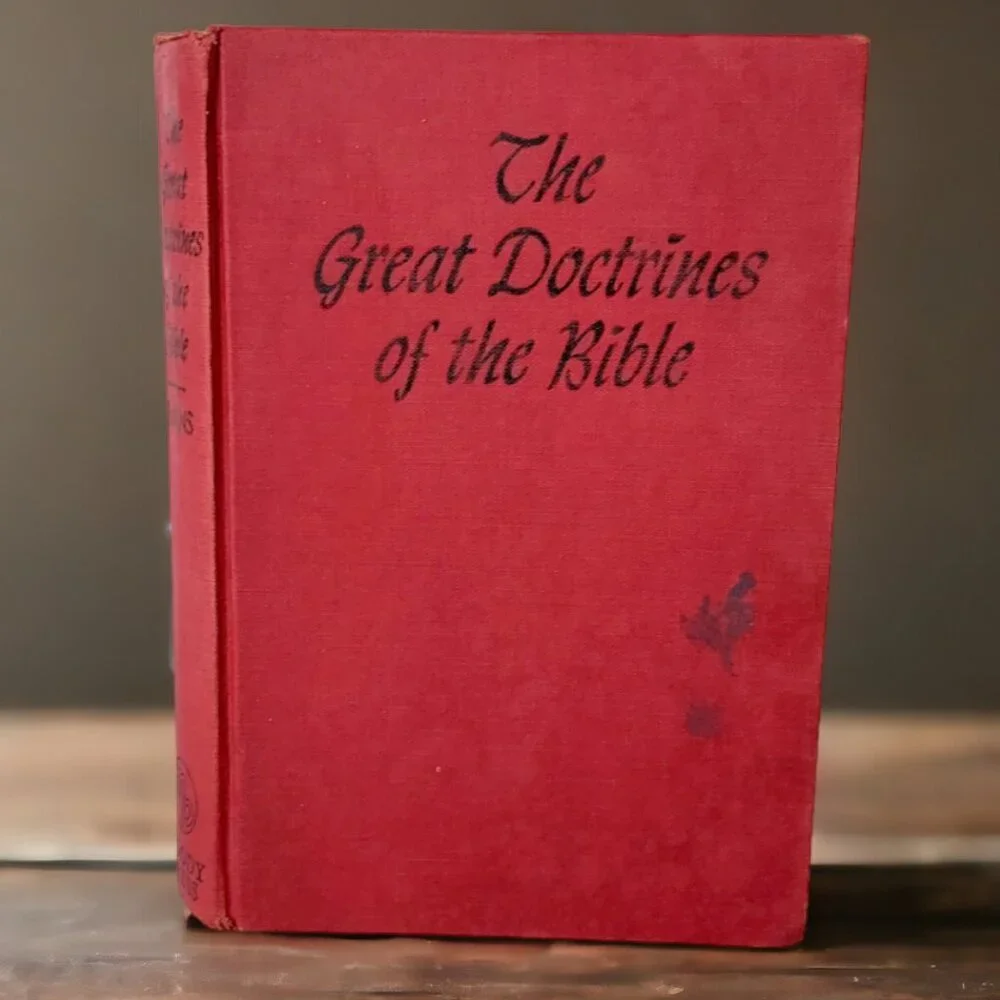 1949 Edition The Great Doctrines Of The Bible William Evans Moody Bible